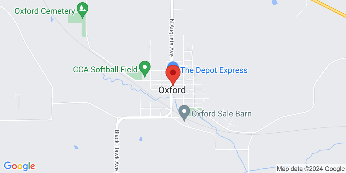 Map of Oxford Public Library